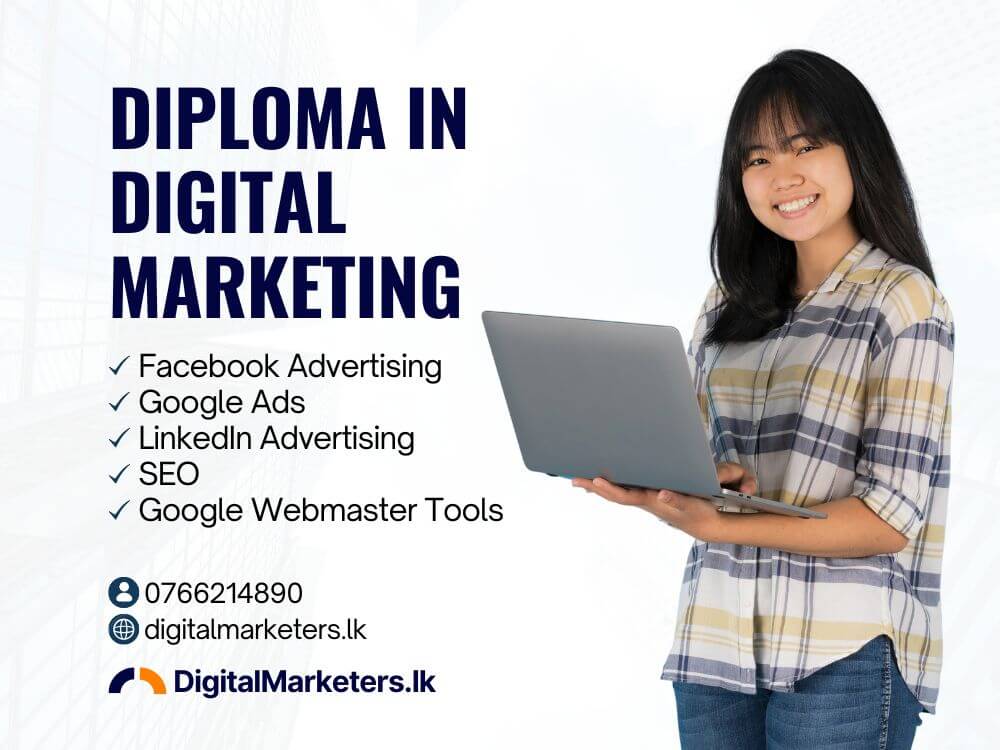 digital marketing diploma course poster