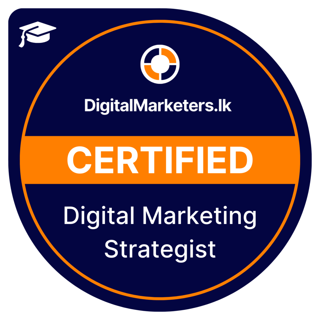 Digital badge SEO Strategist